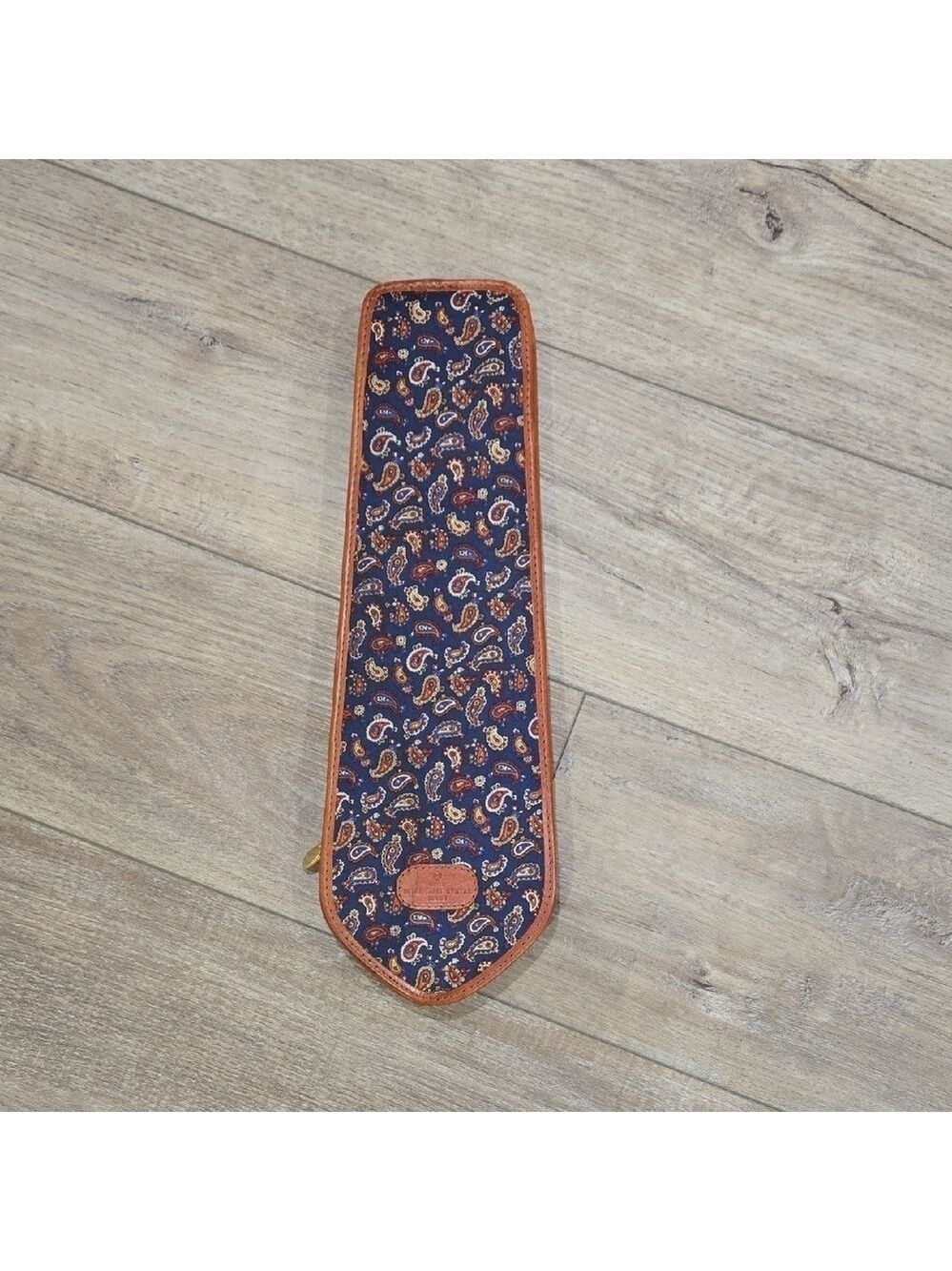 Retro/Vintage Paisley Patterned Tie Travel Case/Attache